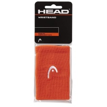 Head Schweissband Handgelenk Jumbo Logo orange - 2 Stück