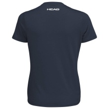 Head Tennis-Shirt Club Basic 2023 (Mischgewebe) navyblau Damen