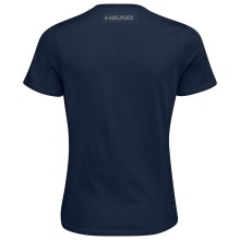 Head Tennis-Shirt Club Lara 2023 (Mischgewebe) dunkelblau Damen