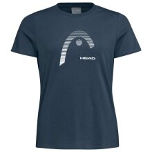 Head Tennis-Shirt Club Lara (Mischgewebe) navyblau Damen
