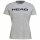 Head Tennis-Shirt Club Lucy 2023 (Polyester/Baumwolle) grau/schwarz Damen