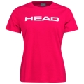 Head Tennis-Shirt Club Lucy 2023 (Polyester/Baumwolle) magenta Damen