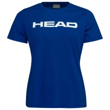 Head Tennis-Shirt Club 22 Lucy (Mischgewebe) royalblau Damen