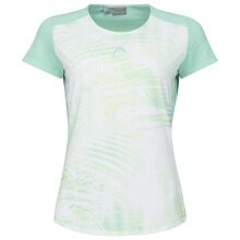 Head Tennis-Shirt Tie-Break 2023 (Moisture Transfer Microfiber Technologie) pastelgrün/weiss Damen