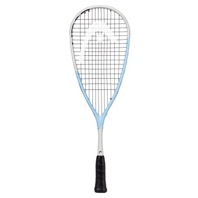 Head Kinder-Squashschläger Extreme Junior 120g/kopflastig 2025 hellblau/weiss - besaitet -