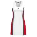 Head Tennis-Kleid Club 25 Dress (separate Innenhose) 2025 rot/weiss Damen