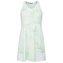 Head Tennis-Kleid Spirit Dress (separate Innenhose, V-Ausschnitt) pastelgrün/weiss Damen