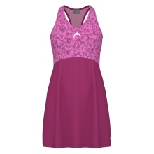 Head Tennis-Kleid Spirit Dress (separate Innenhose, V-Ausschnitt) pink Damen