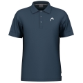 Head Tennis-Polo Slice (feuchtigkeitsabsorbierend) 2025 navyblau Herren