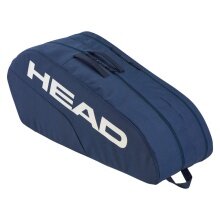 Head Tennis-Racketbag Base Racquet Bag M (Schlägertasche, 2 Hauptfächer) 2025 navyblau 6er