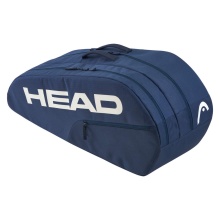 Head Tennis-Racketbag Base Racquet Bag M (Schlägertasche, 2 Hauptfächer) 2025 navyblau 6er