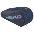 Head Tennis-Racketbag Tour Racquet Bag L (Schlägertasche, 2 Hauptfächer) 2025 navyblau 9er