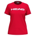 Head Tennis-Shirt Club Original (schnelltrocknend) rot Damen