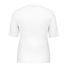 Head Tennis-Shirt Performance 2024 (Polyester-Jacquard, schnelltrocknend) weiss/navyblau Damen