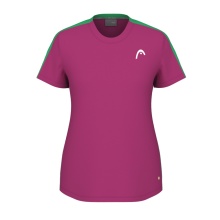 Head Tennis-Shirt Tie-Break 2024 (Moisture Transfer Microfiber Technologie) pink Damen