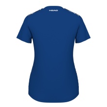 Head Tennis-Shirt Tie-Break II 2024 (atmungsaktiv, schnell trocknend) royalblau/weiss Damen