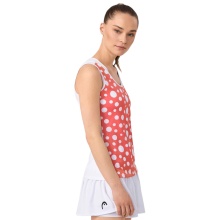Head Tennis-Tank Top Spirit II (feuchtigkeitsabsorbierend) 2025 rot/weiss Damen