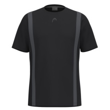 Head Tennis-Tshirt Club 25 Tech (feuchtigkeitsabsorbierend) 2025 schwarz Herren