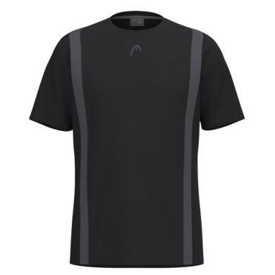 Head Tennis-Tshirt Club 25 Tech (feuchtigkeitsabsorbierend) 2025 schwarz Herren