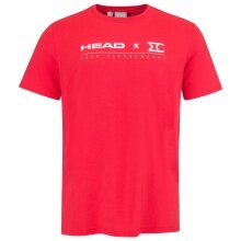Head Tennis-Tshirt MC 2023 rot Herren