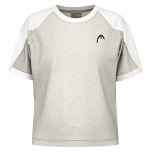 Head Tennis-Tshirt Play Tech (Moisture Transfer Microfiber Technologie) 2025 grau Damen
