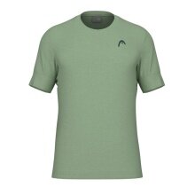 Head Tennis-Tshirt Play Tech Uni (Mesh-Einsätze) grün Herren