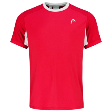 Head Tennis-Tshirt Slice 2023 (atmungsaktiv) rot Jungen