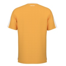 Head Tennis-Tshirt Slice 2024 (atmungsaktiv, Mesh-Einsätze) gelb Jungen