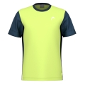 Head Tennis-Tshirt Slice (feuchtigkeitsabsorbierend) 2025 limegelb Herren
