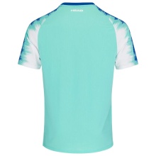 Head Tennis-Tshirt Topspin 2023 (schnelltrocknend, modern) türkis Herren