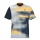 Head Tennis-Tshirt Topspin 2024 (V-Ausschnitt) navyblau/grau/gelb Herren