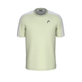 Head Tennis-Tshirt Play Tech (atmungsaktiv, Mesh-Einsätze) 2026 limegrün Herren