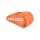 Head Tennis-Racketbag Tour Racquet Bag XL (Schlägertasche, 3 Hauptfächer) 2026 orange/weiss 12er