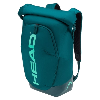 Head Tennis-Rucksack Tour Racqpack (Schlägerfach, 40 Liter) grün
