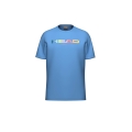 Head Tennis-Tshirt Rainbow Junior (Mischgewebe) blau Jungen