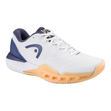 Head Tennisschuhe Revolt Pro 5.0 Clay/Sandplatz weiss/dunkelblau/orange Damen
