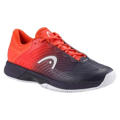 Head Tennisschuhe Revolt Pro 4.5 Clay/Sandplatz 2025 dunkelblau/rot Herren