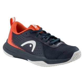 Head Tennisschuhe Sprint Court 4.0 Allcourt 2025 dunkelblau/rot Kinder