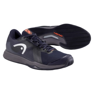 Head Tennisschuhe Sprint Team 4.0 Clay/Sandplatz 2025 dunkelblau Herren