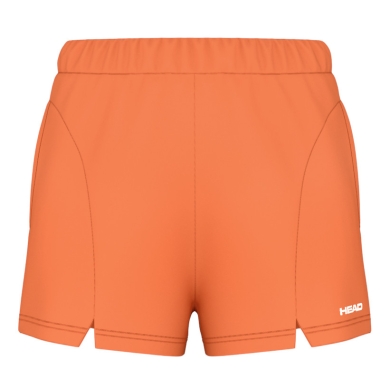 Head Tennishose Dynamic (4-Wege-Stretch) 2025 kurz orange Damen