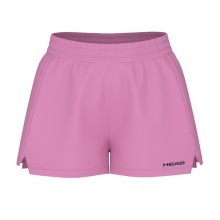 Head Tennishose Play Short (elastischer Bund) kurz pink Damen