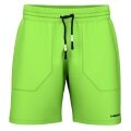 Head Tennishose Power Shorts (4-Wege-Stretch, Mischgewebe) 2025 kurz grün Herren