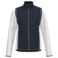 Head Tennisjacke Club 25 (100% Polyester) 2025 navyblau/weiss Jungen