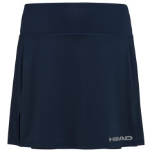 Head Tennisrock mit Innenhose Club Basic 2023 (elastischer Bund) dunkelblau Damen