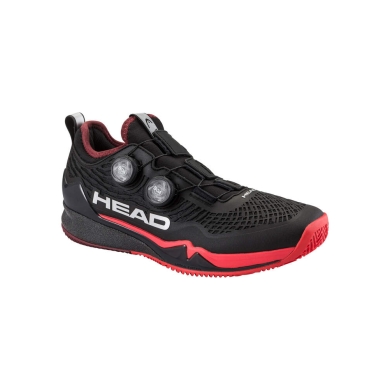 Head Tennisschuhe Endure Pro Boa Clay/Sandplatz schwarz/rot Herren
