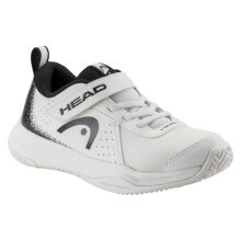 Head Tennisschuhe Sprint Velcro 4.0 (Klettverschluss, Allcourt) weiss/schwarz Kleinkinder