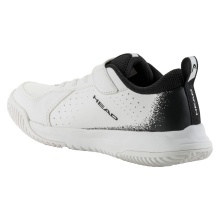 Head Tennisschuhe Sprint Velcro 4.0 (Klettverschluss, Allcourt) weiss/schwarz Kleinkinder