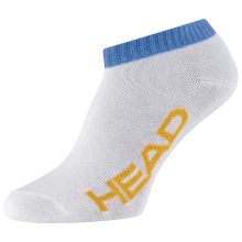 Head Tennissocken Sneaker weiss/gelb/blau - 1 Paar