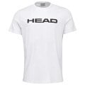Head Tennis-Tshirt Club Basic 2023 (Mischgewebe) weiss/schwarz Jungen