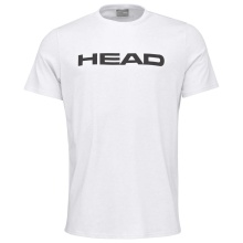 Head Tennis-Tshirt Club Basic 2023 (Mischgewebe) weiss/schwarz Jungen
